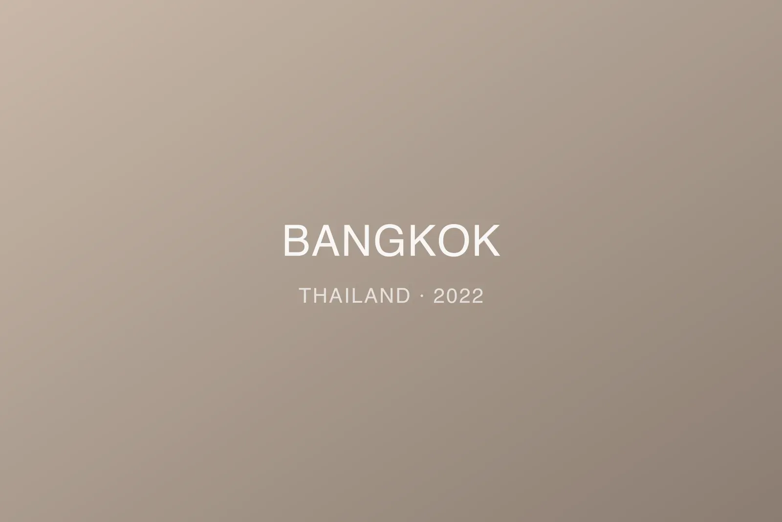city photograph taken in Bangkok, Thailand, 2022