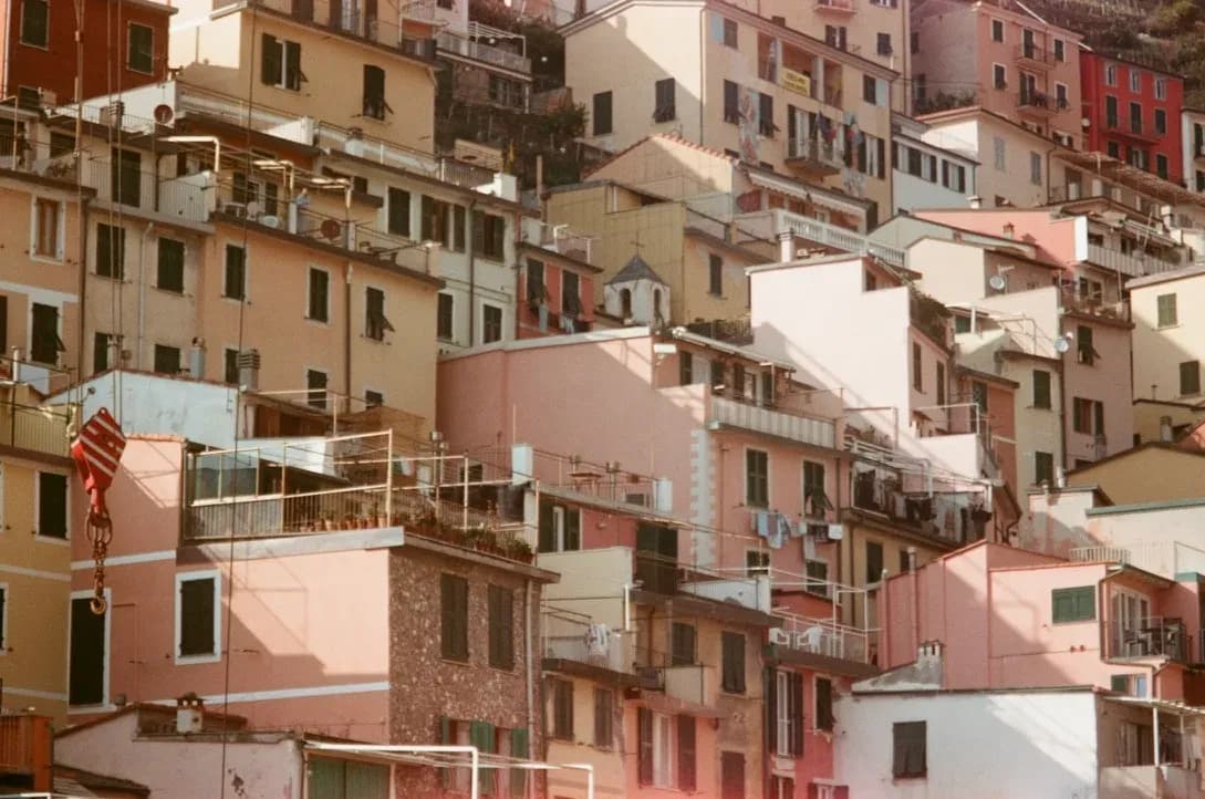 city photograph taken in Cinque Terre, Italy, 2022