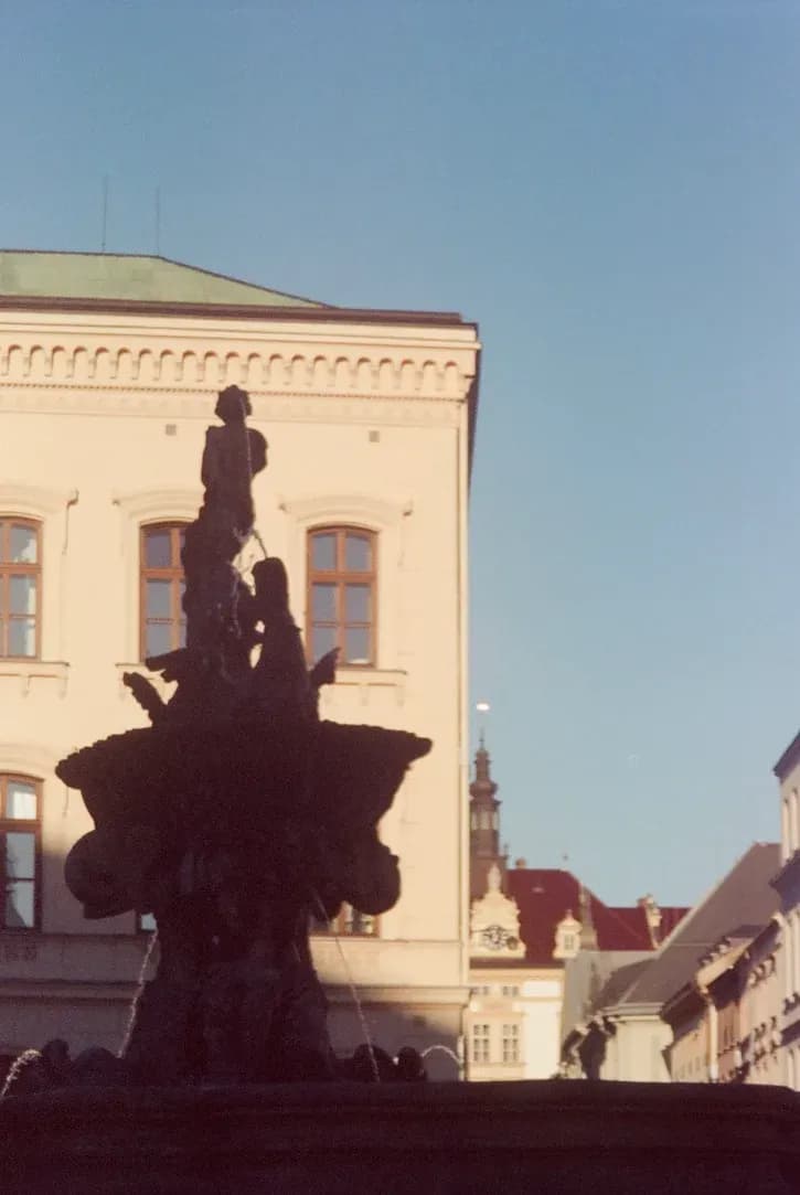 architecture photograph taken in Olomouc, Czech Republic, 2024