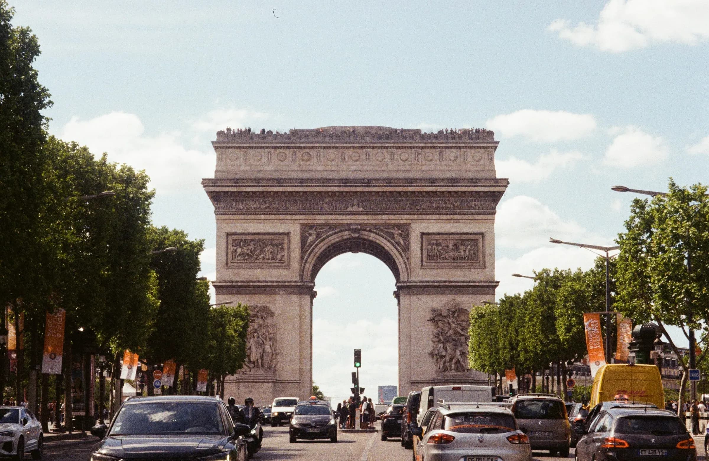 architecture photograph taken in Paris, France, 2022