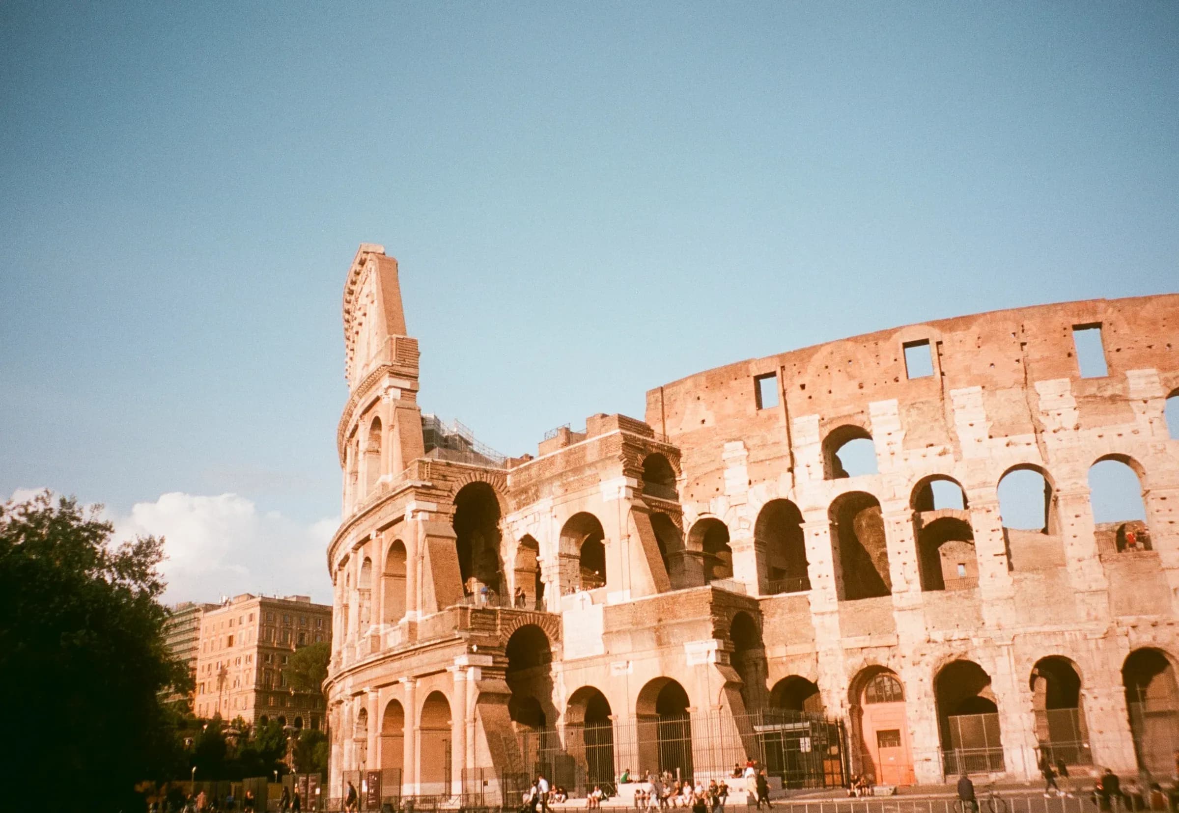 architecture photograph taken in Rome, Italy, 2022