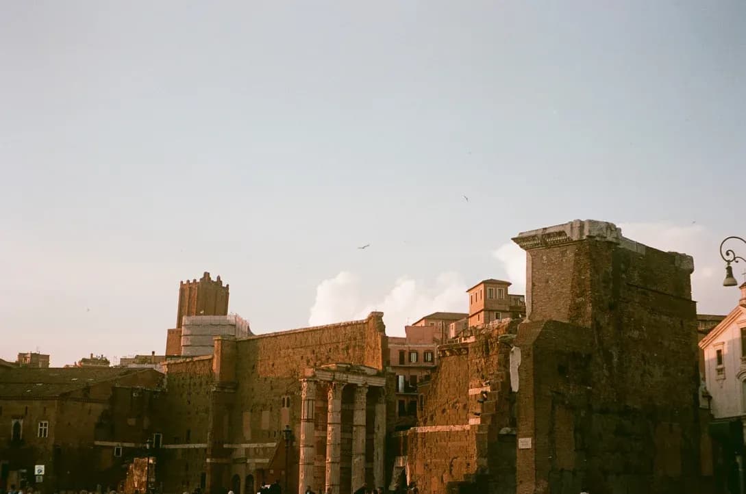 architecture photograph taken in Rome, Italy, 2022