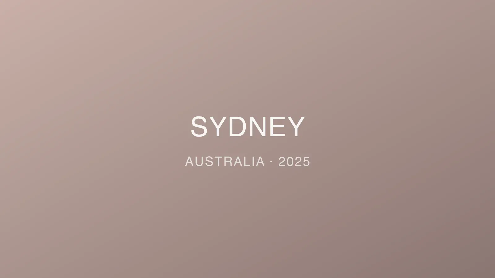 nature photograph taken in Sydney, Australia, 2025