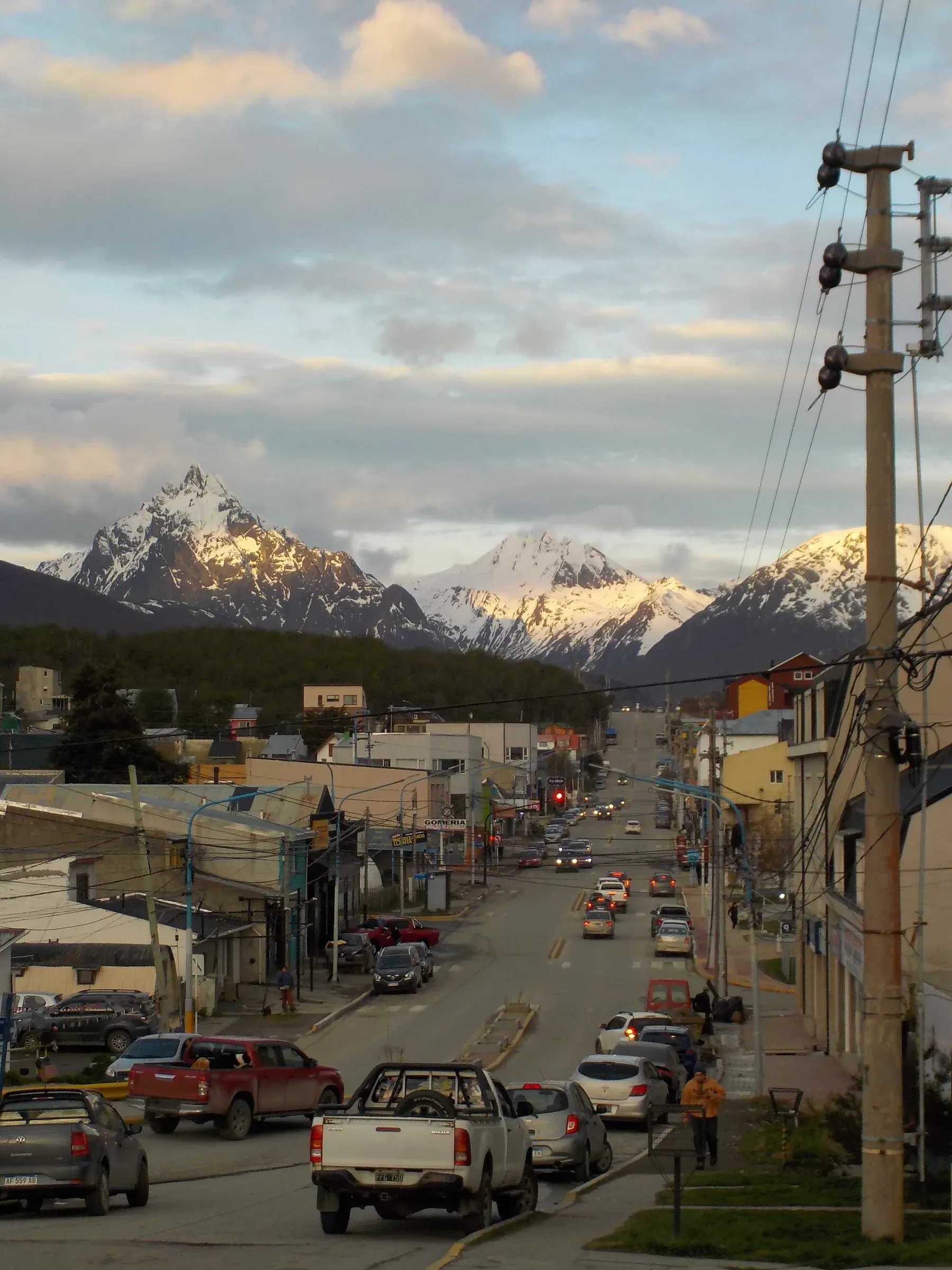 city photograph taken in Ushuaia, Argentina, 2024