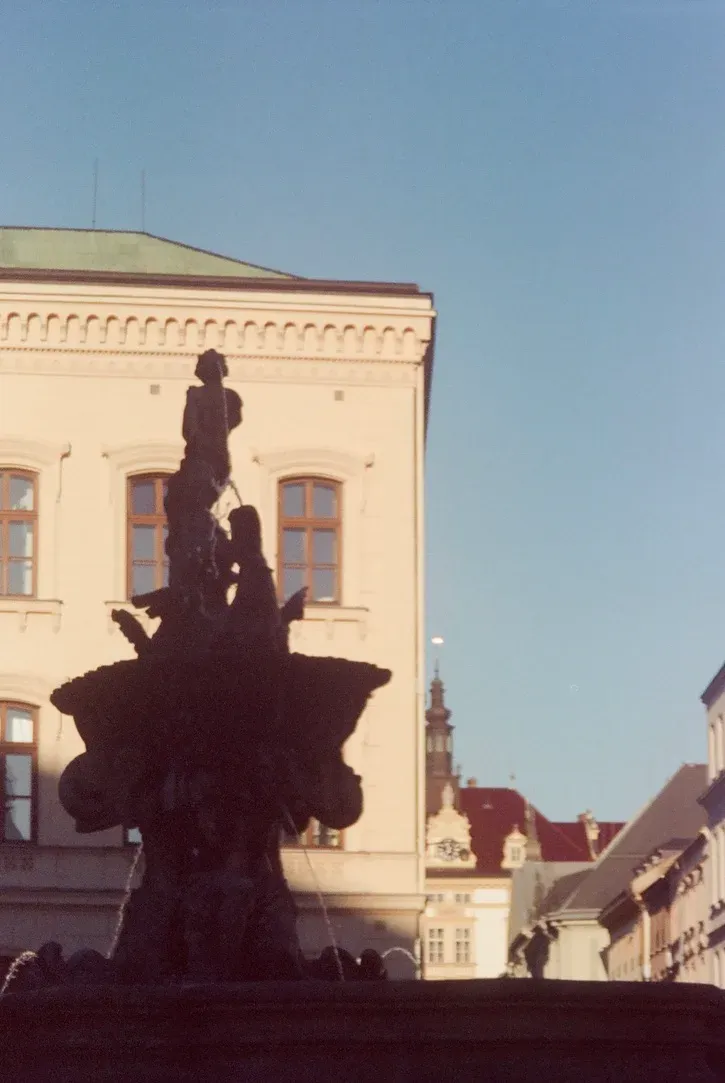 architecture photograph taken in Olomouc, Czech Republic, 2024