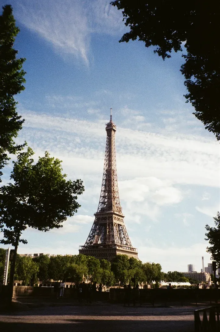 architecture photograph taken in Paris, France, 2022