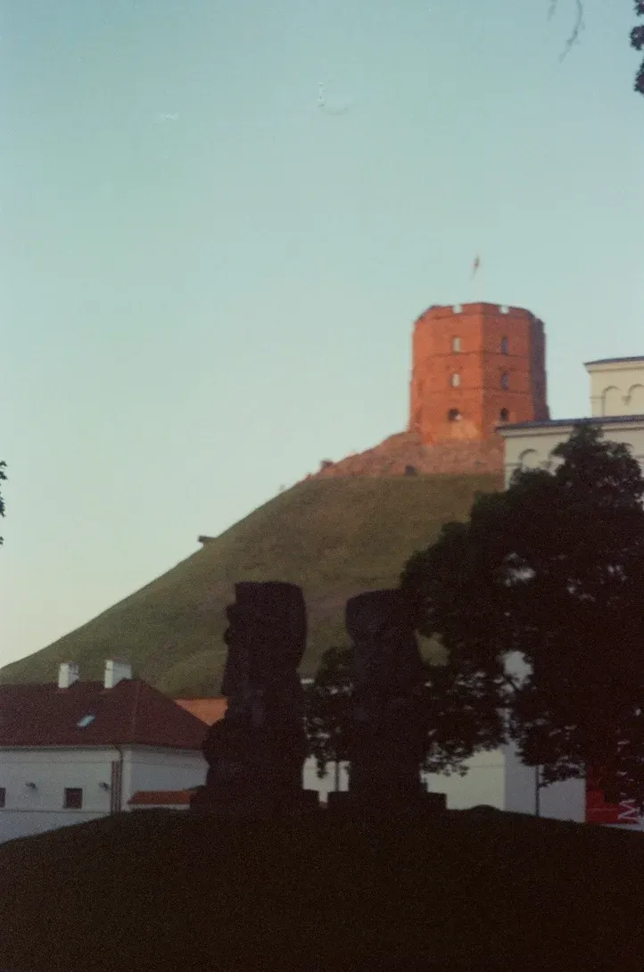 architecture photograph taken in Vilnius, Lithuania, 2024